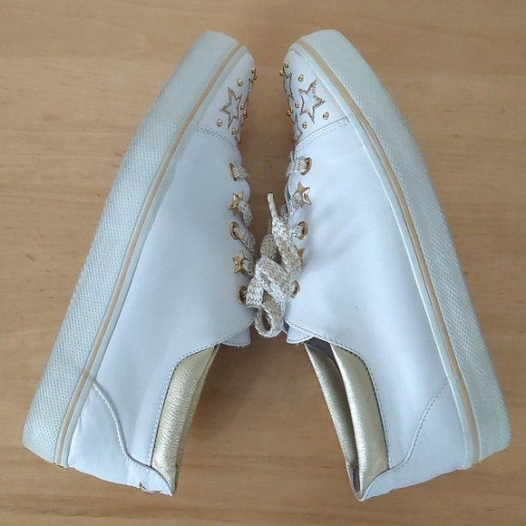 Stuart weitzman white leather sneakers - Picture 8 of 13